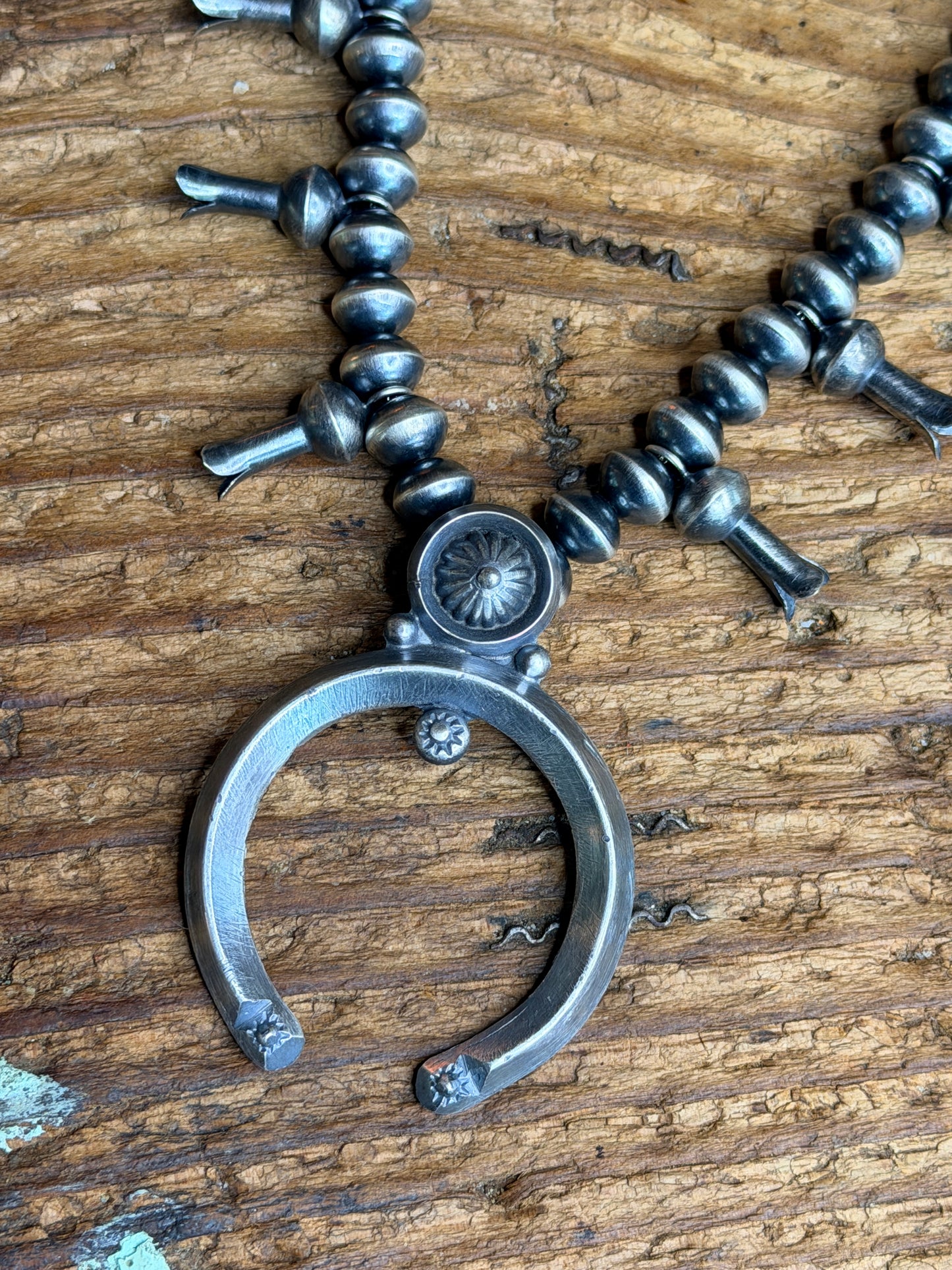 Preston Haley Squash Blossom Necklace