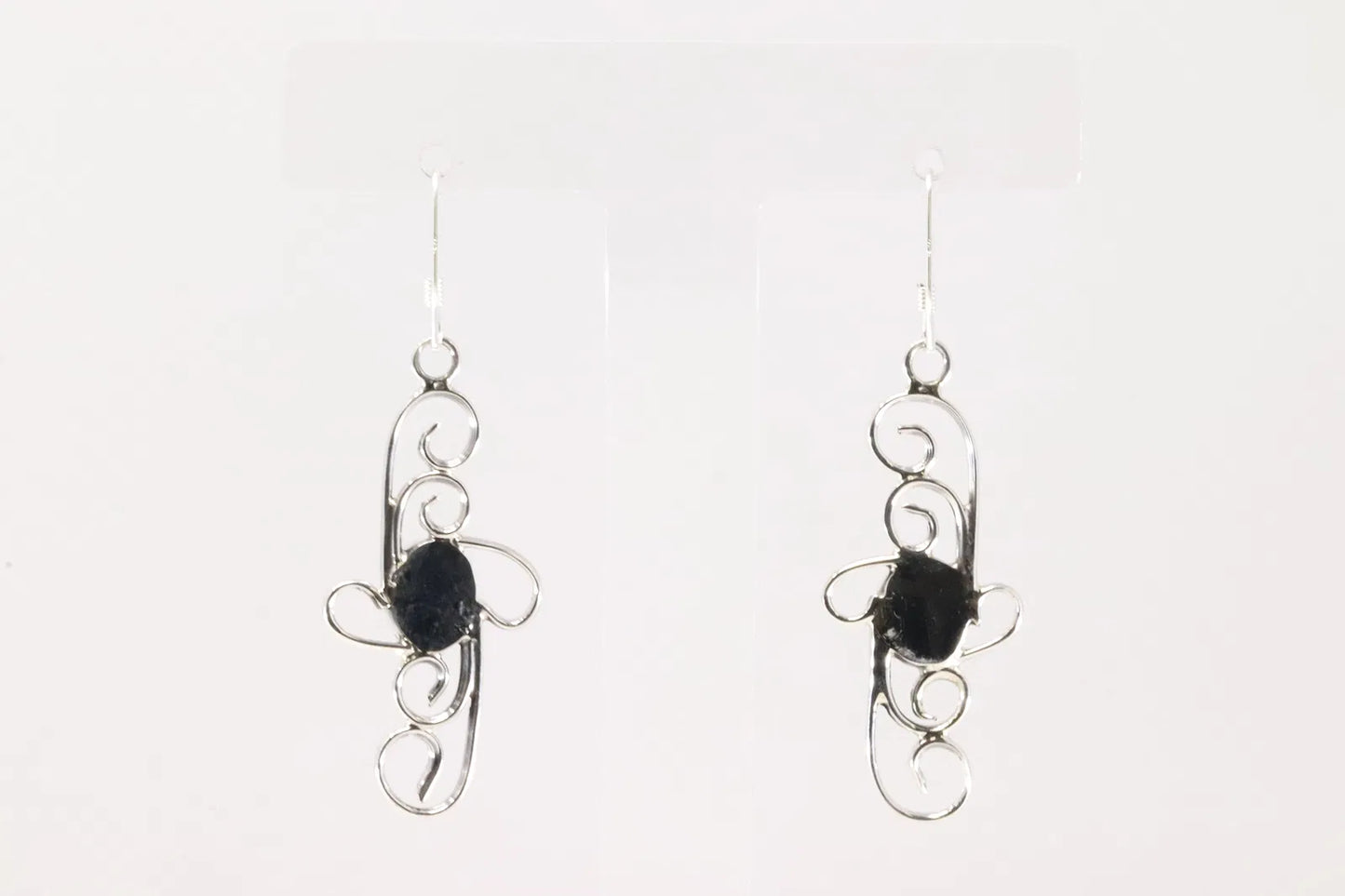 Authentic Danity Native Made Cross Turquoise Earrings by Sheena Jack