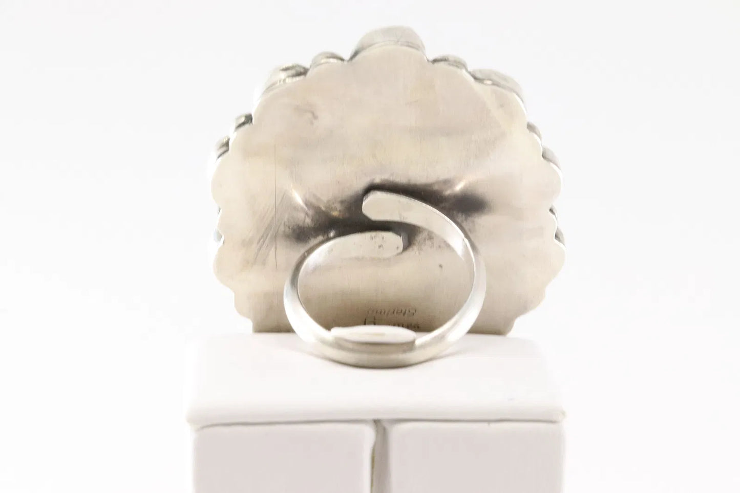 Large Turquoise Cluster Ring By Geraldine James