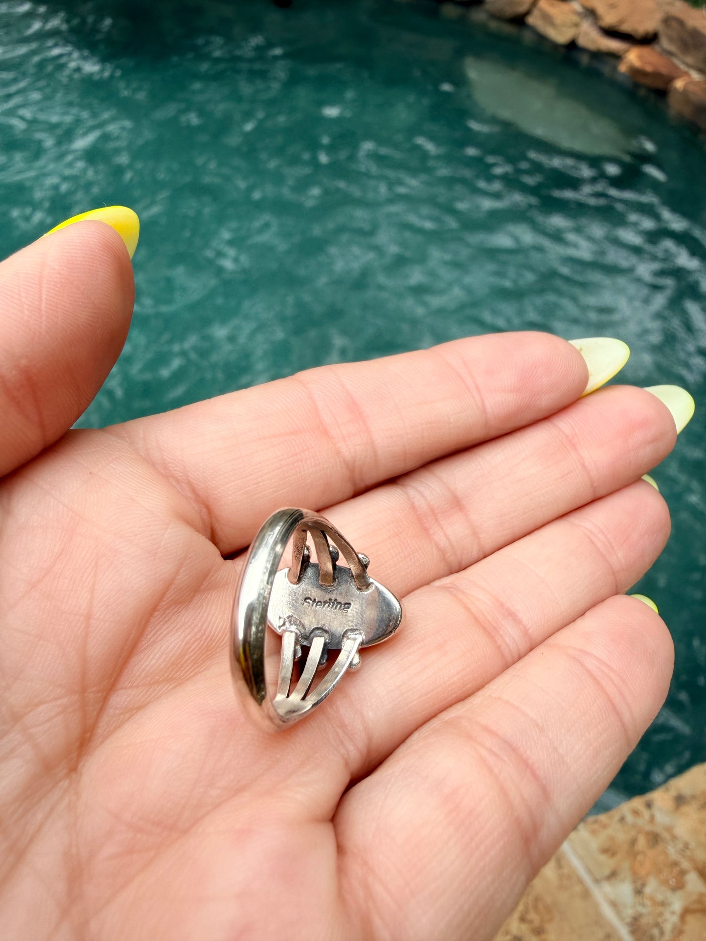 Turquoise Ring size 7