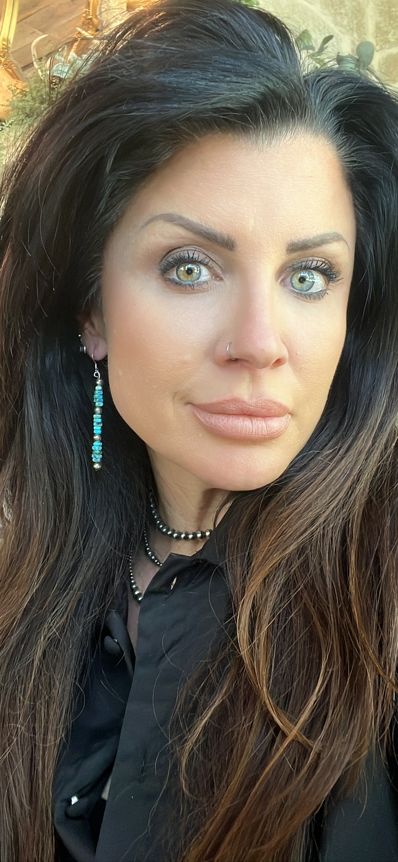 Turquoise and Sterling Earrings