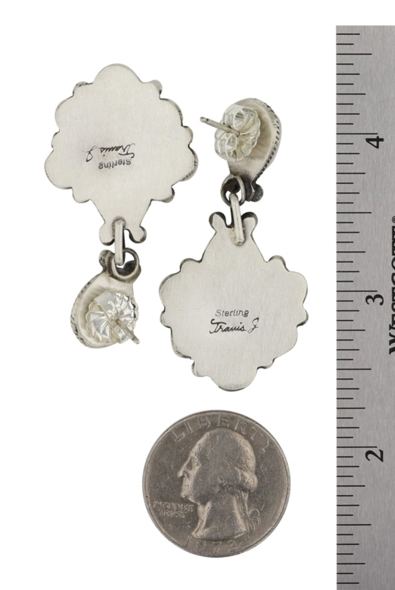 CARICO LAKE Half Cluster Earrings by Travis Jensen