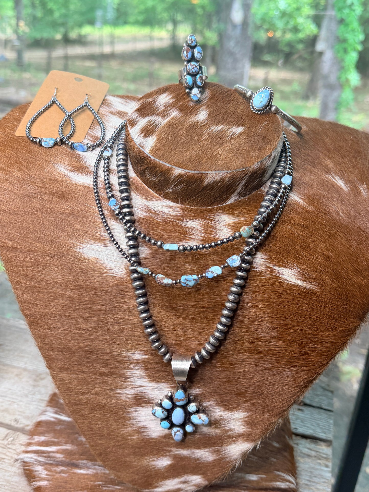 Authentic Golden Hills Pendant by Wilson Dawes