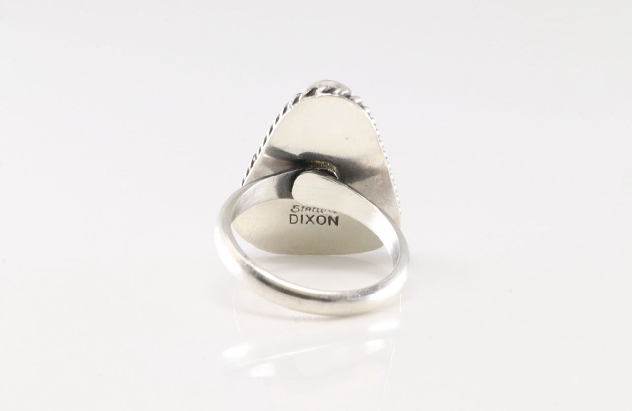 Authentic Johnny Dixon Adjustable Turquoise Ring