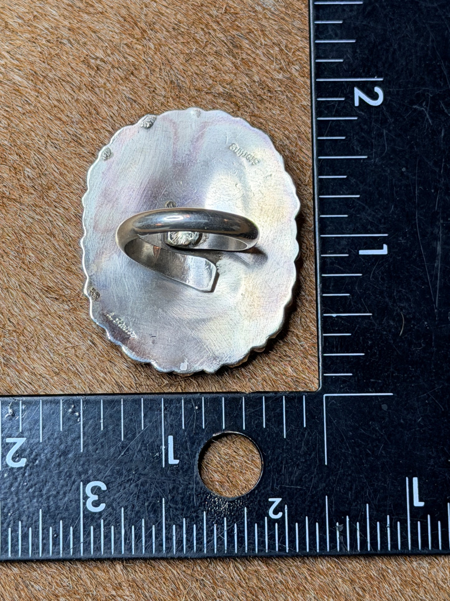 Large Adjustable Cluster Ring by Etcitty