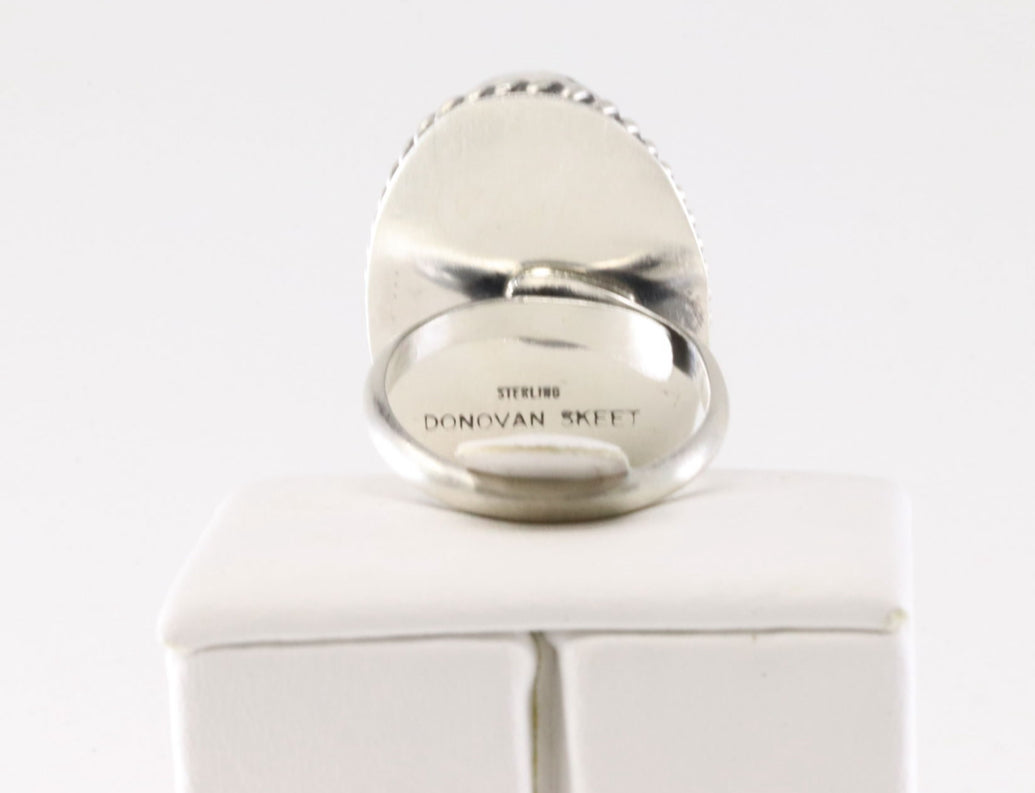 Adjustable Buffalo Ring by Donovan Skeets