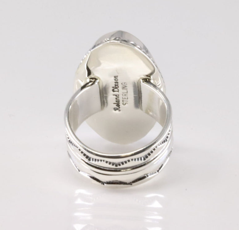 Turquoise Ring by Ronald Dixson size 7.25