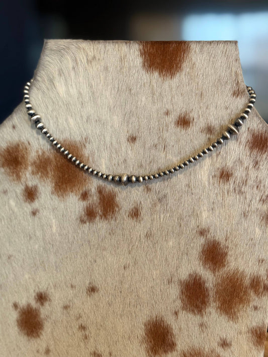 #053 Sterling Saucer Pearls 