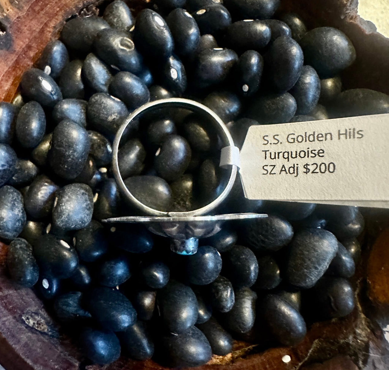 Tim Yazzie Adjustable Concho Ring