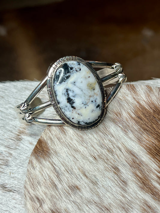 White Buffalo Cuff