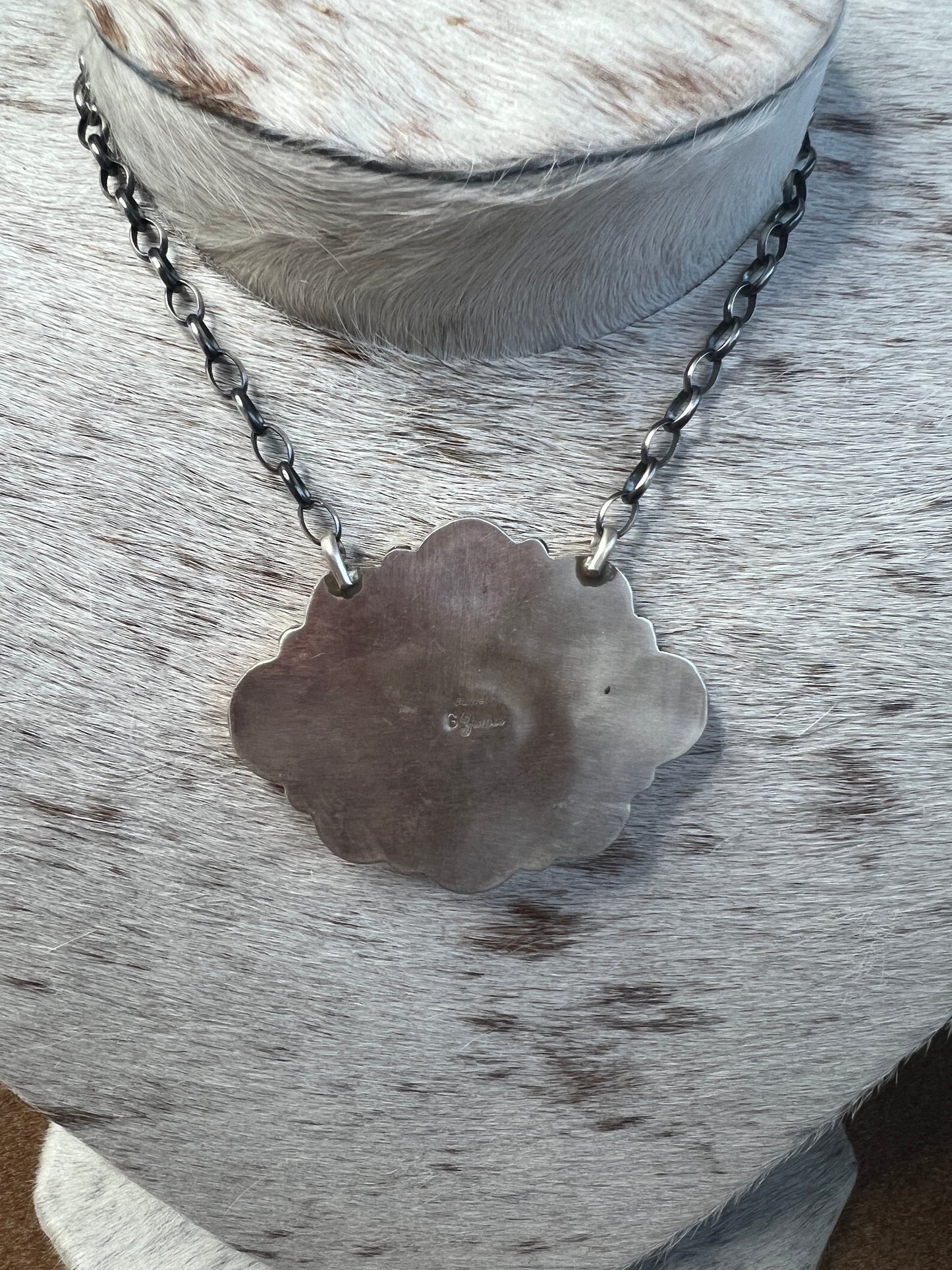 Cotton Candy Large Cluster Nevklace by Geraldine James