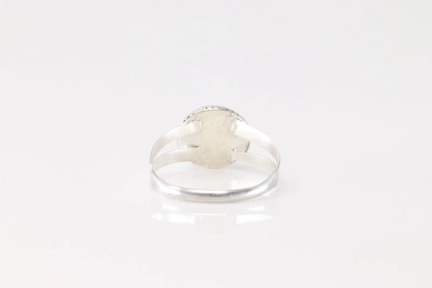 Zuni and Onyx Inlay Ring size 7.5