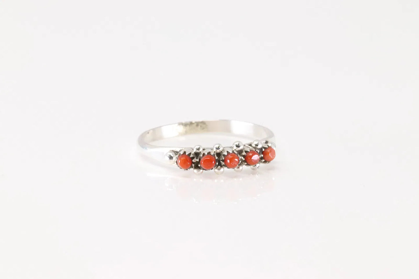 Coral Ring by April Haloo size 8.5