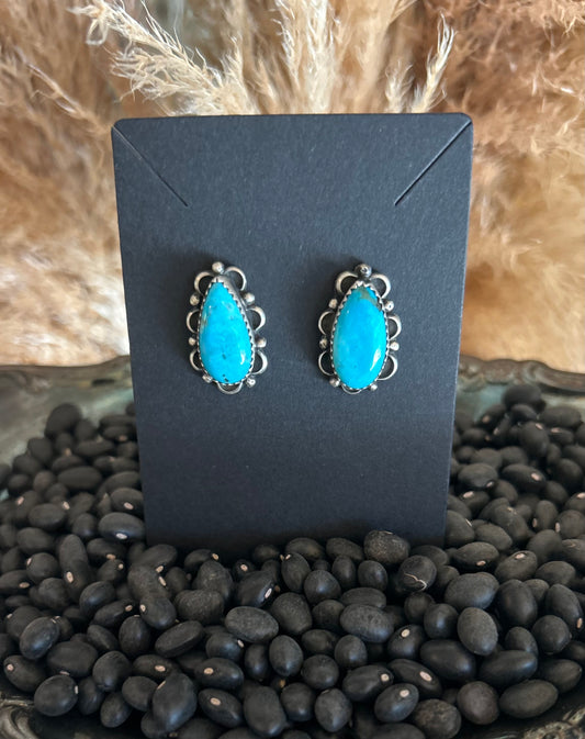 Freda Martinez Kingman Stud Earrings