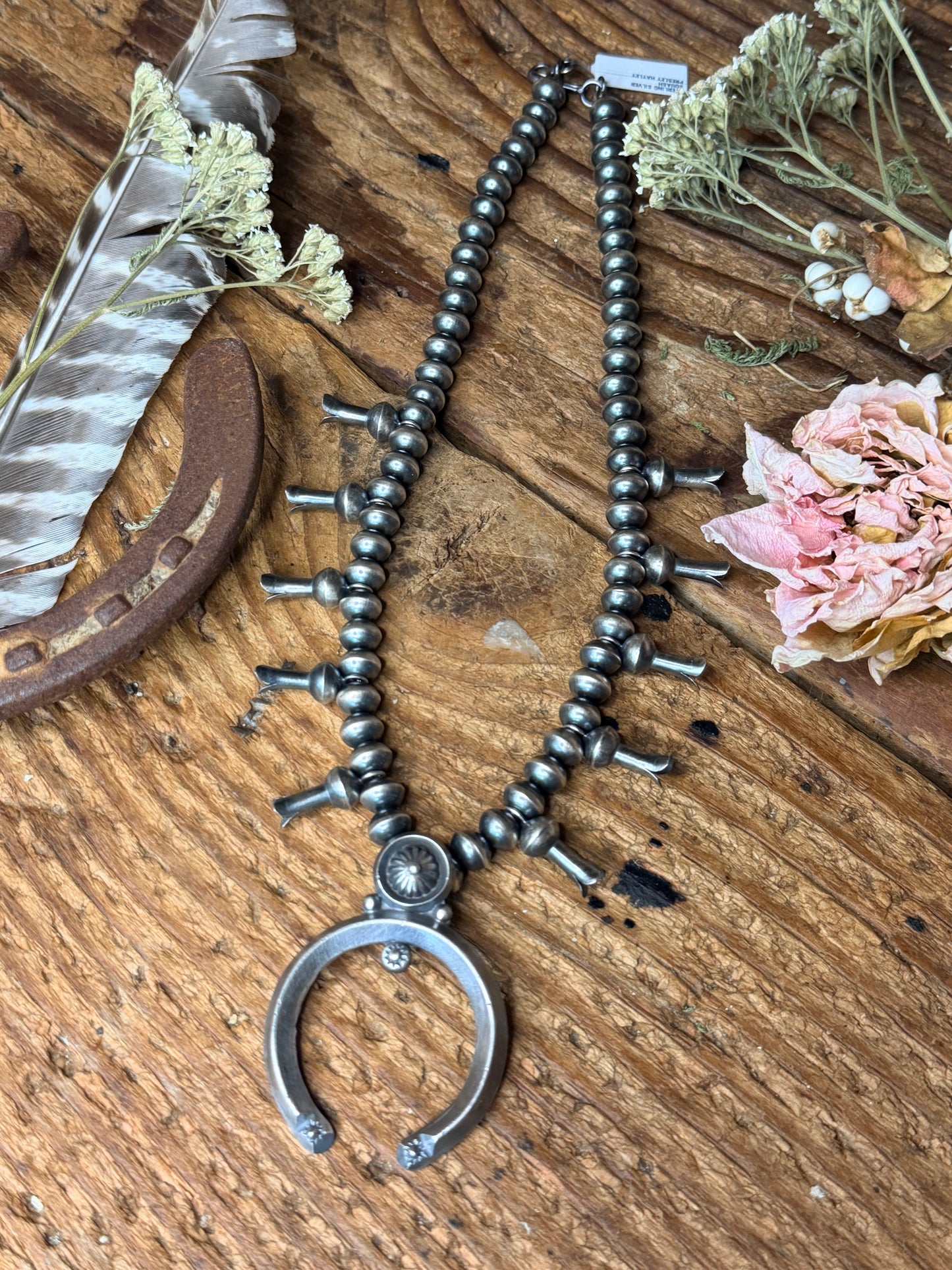 Preston Haley Squash Blossom Necklace