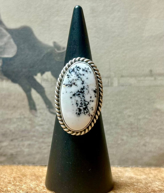 Adjustable Buffalo Ring by Donovan Skeets