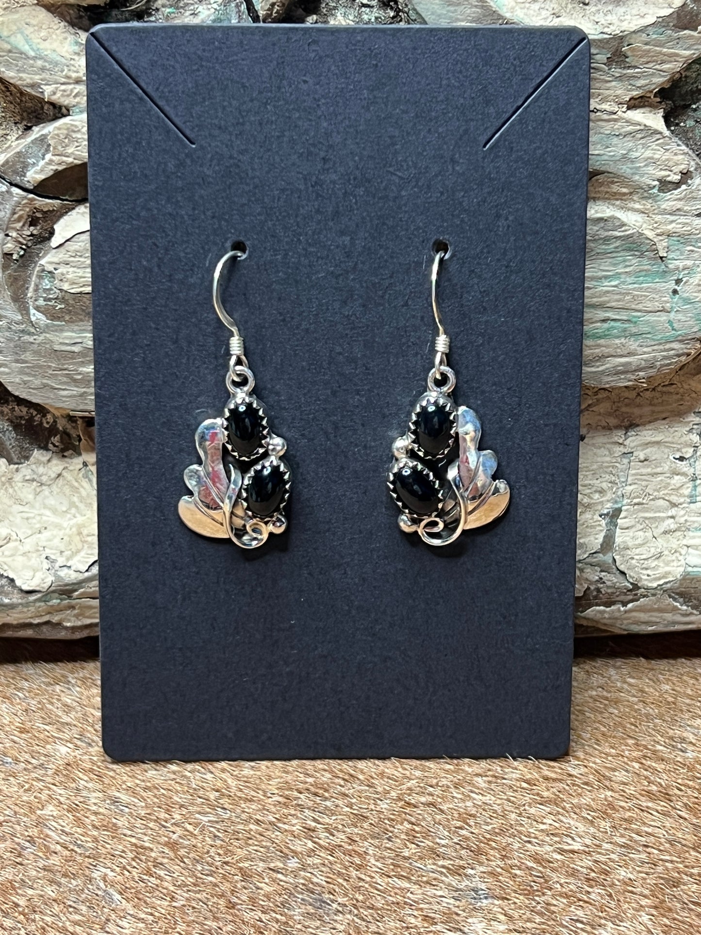 Black Onyx Earrings