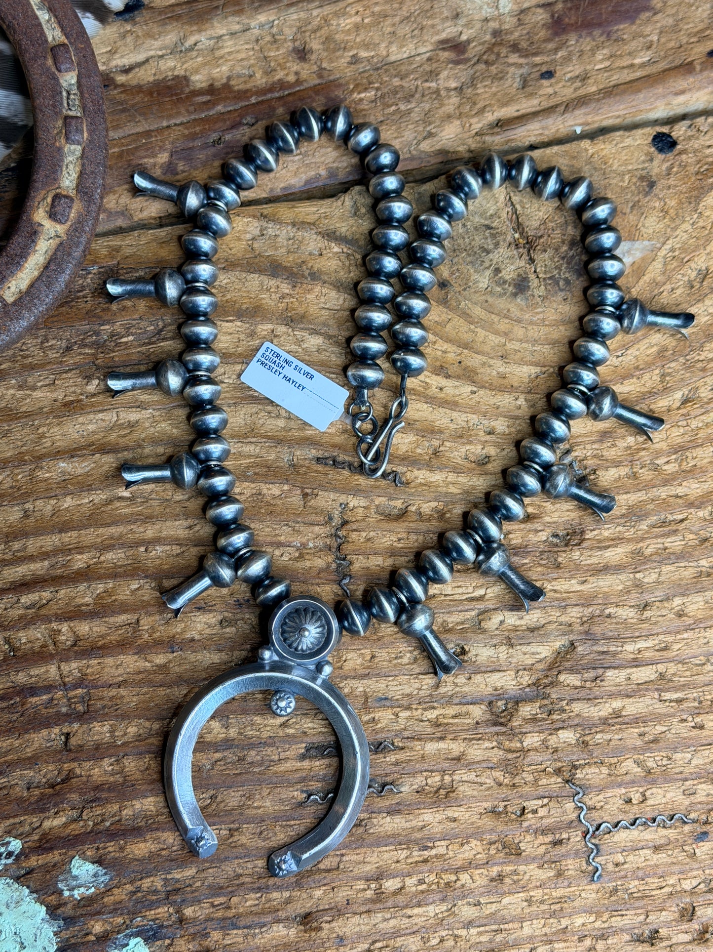 Preston Haley Squash Blossom Necklace