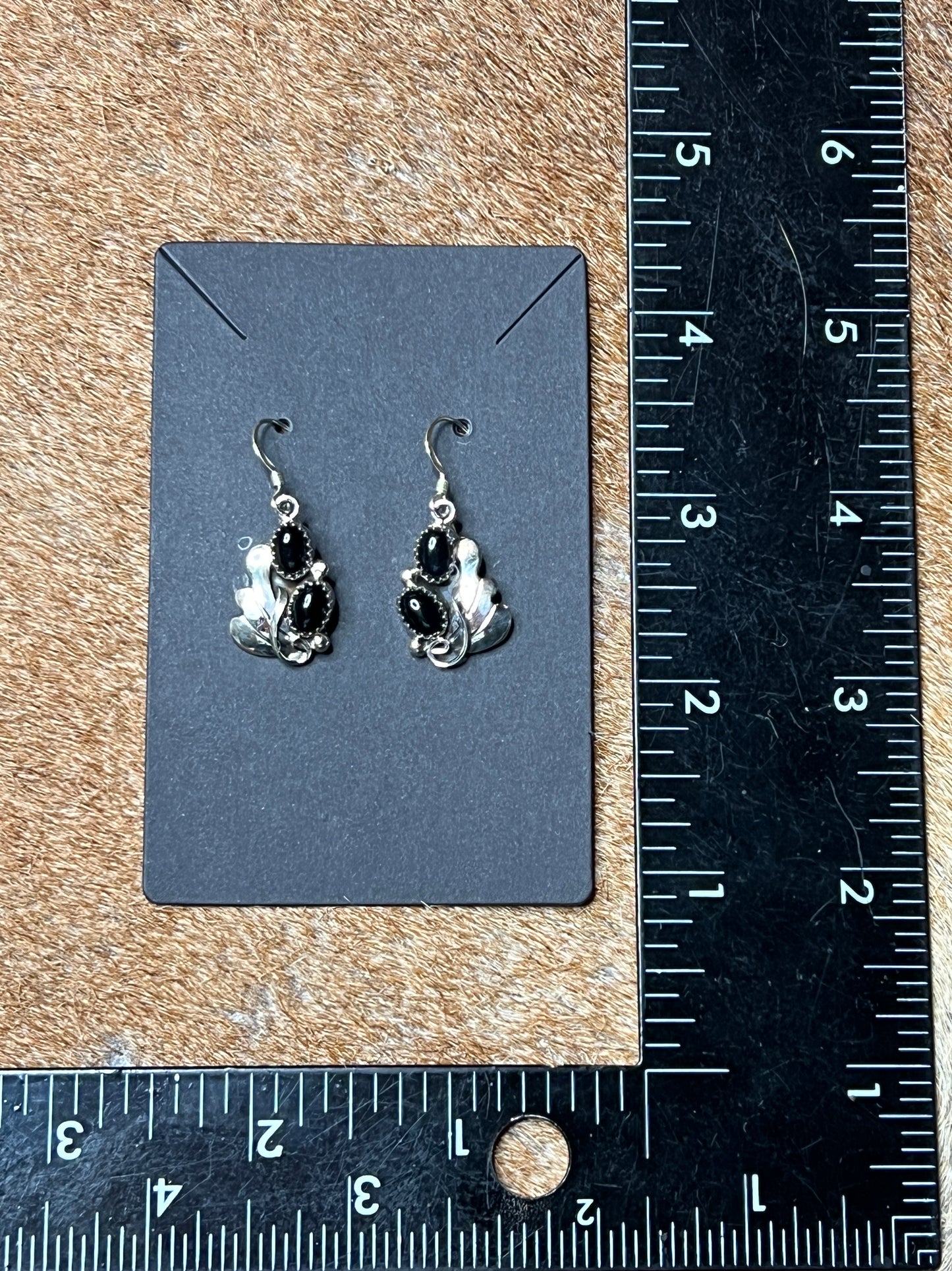 Black Onyx Earrings