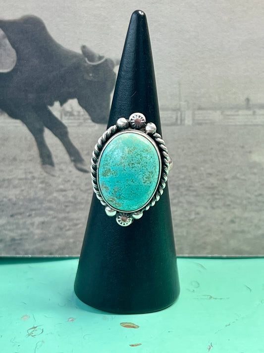 Turquoise Ring size 8