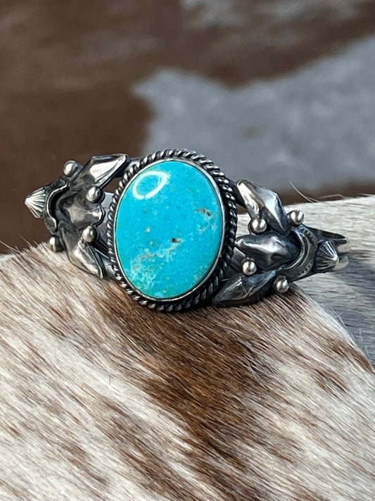 Authentic Navajo Large Turquoise Cuff