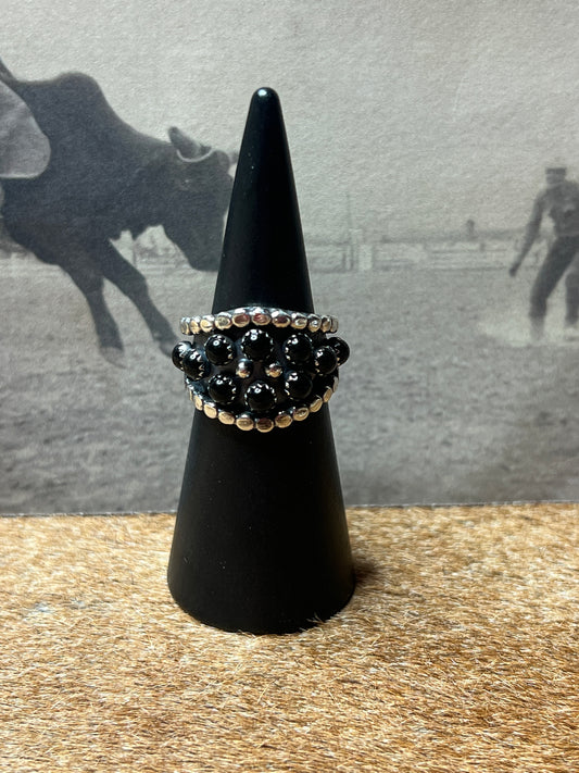 Black Onyx Ring size 8