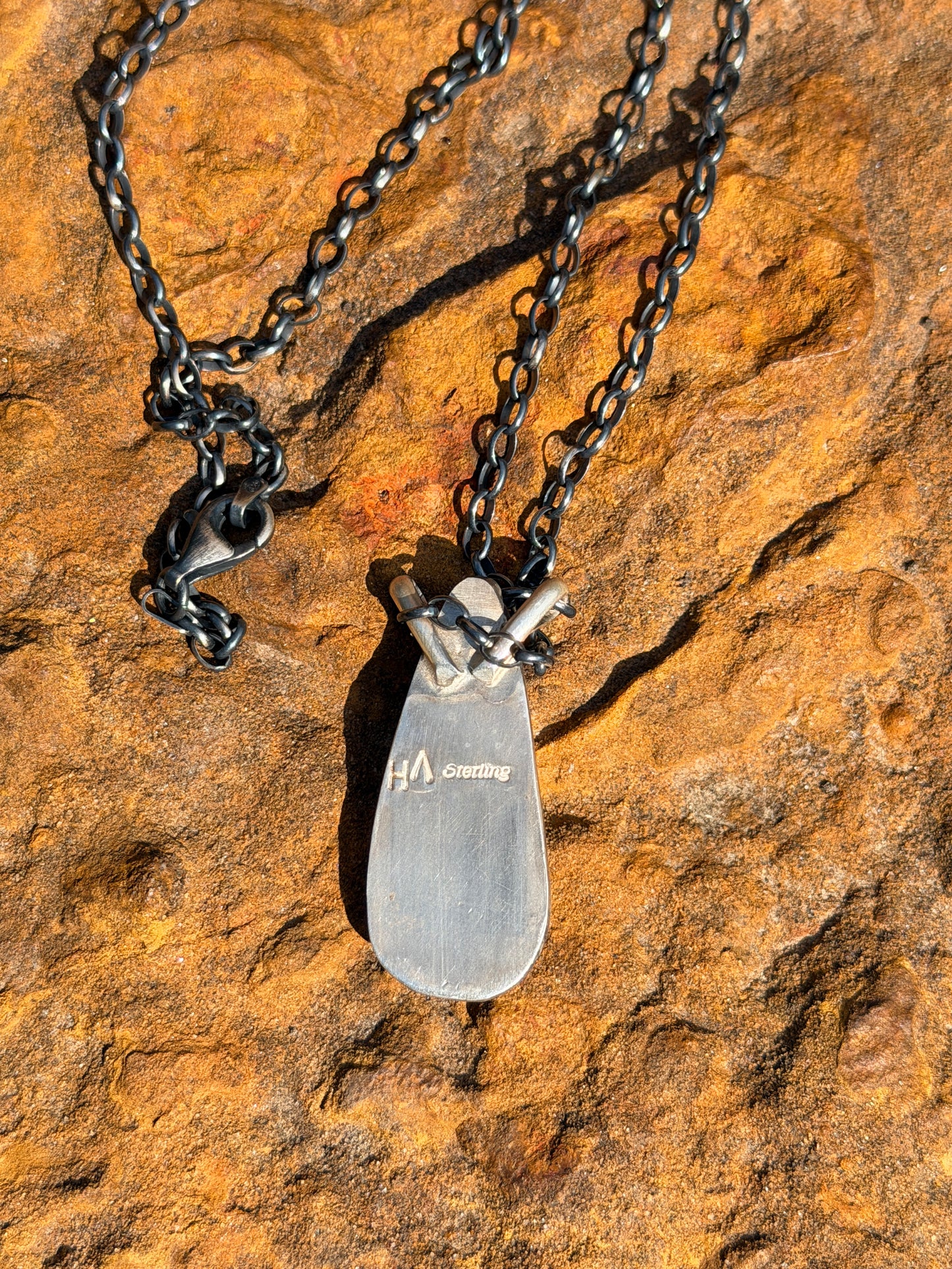Authentic Navajo White Buffalo Necklace