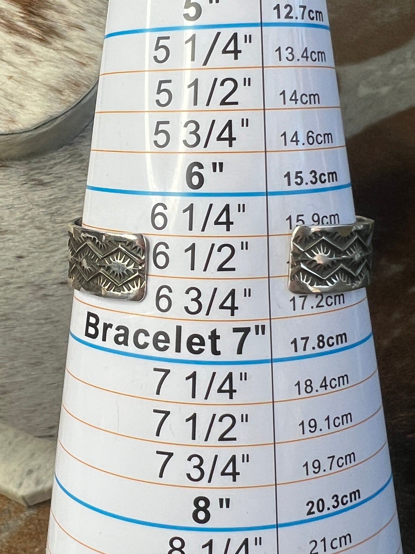 Native Made Sunshine Reeves Kingman Cuff