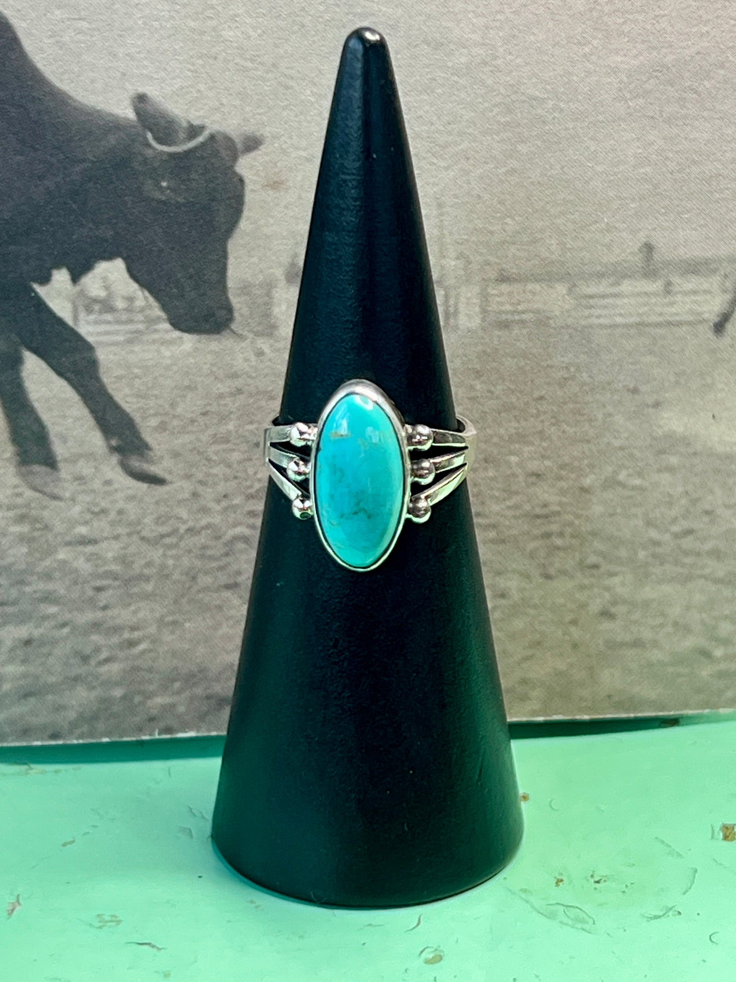Turquoise Ring size 7