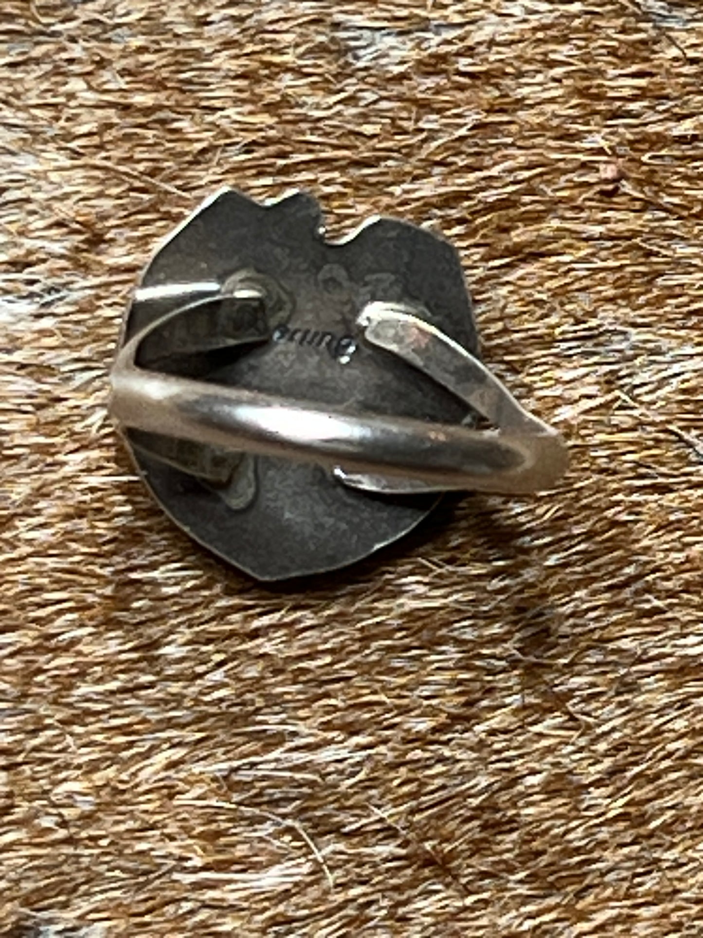 Turquoise Horseshoe Ring size 8.5