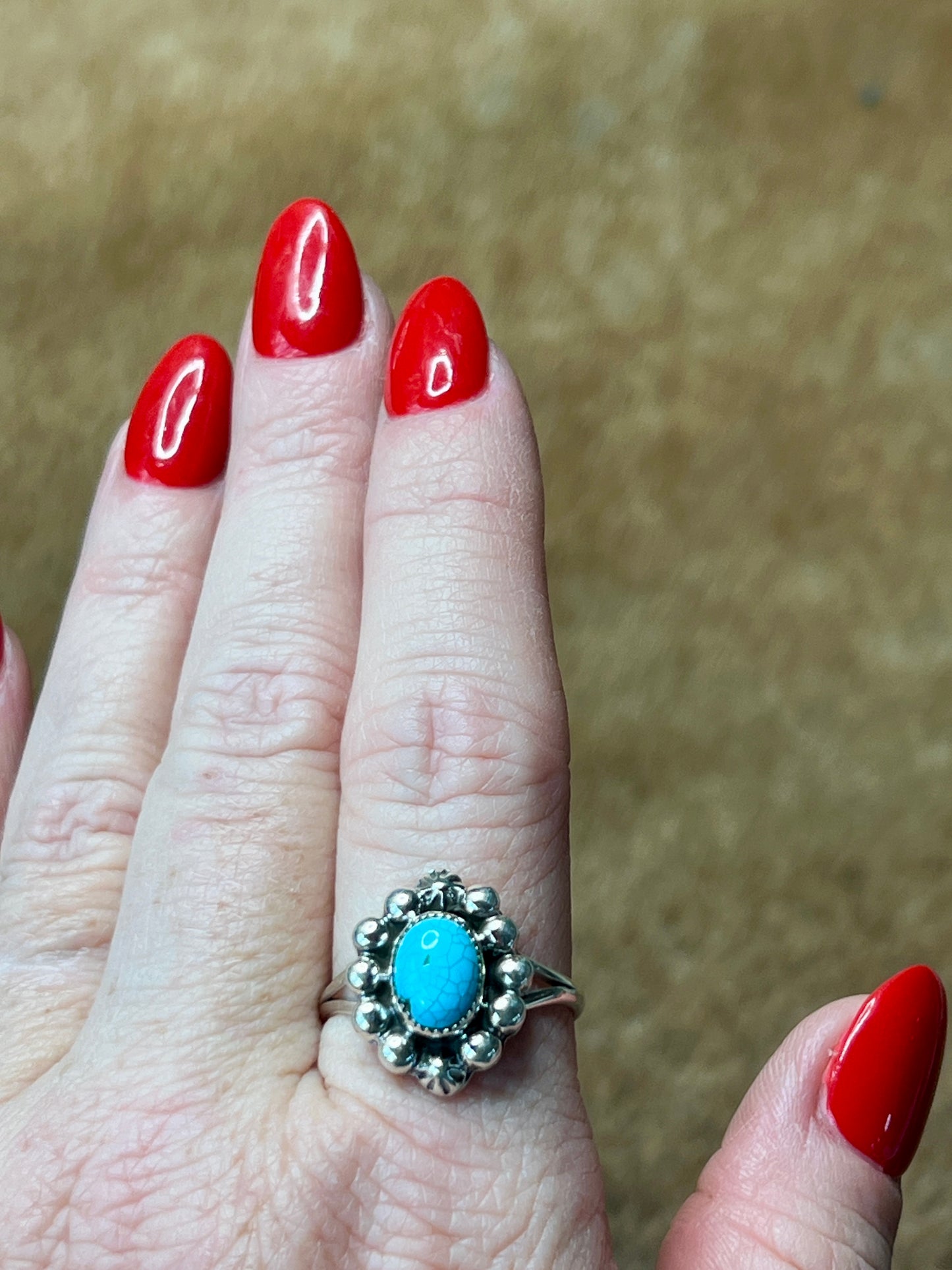 Turquoise Ring Size 10