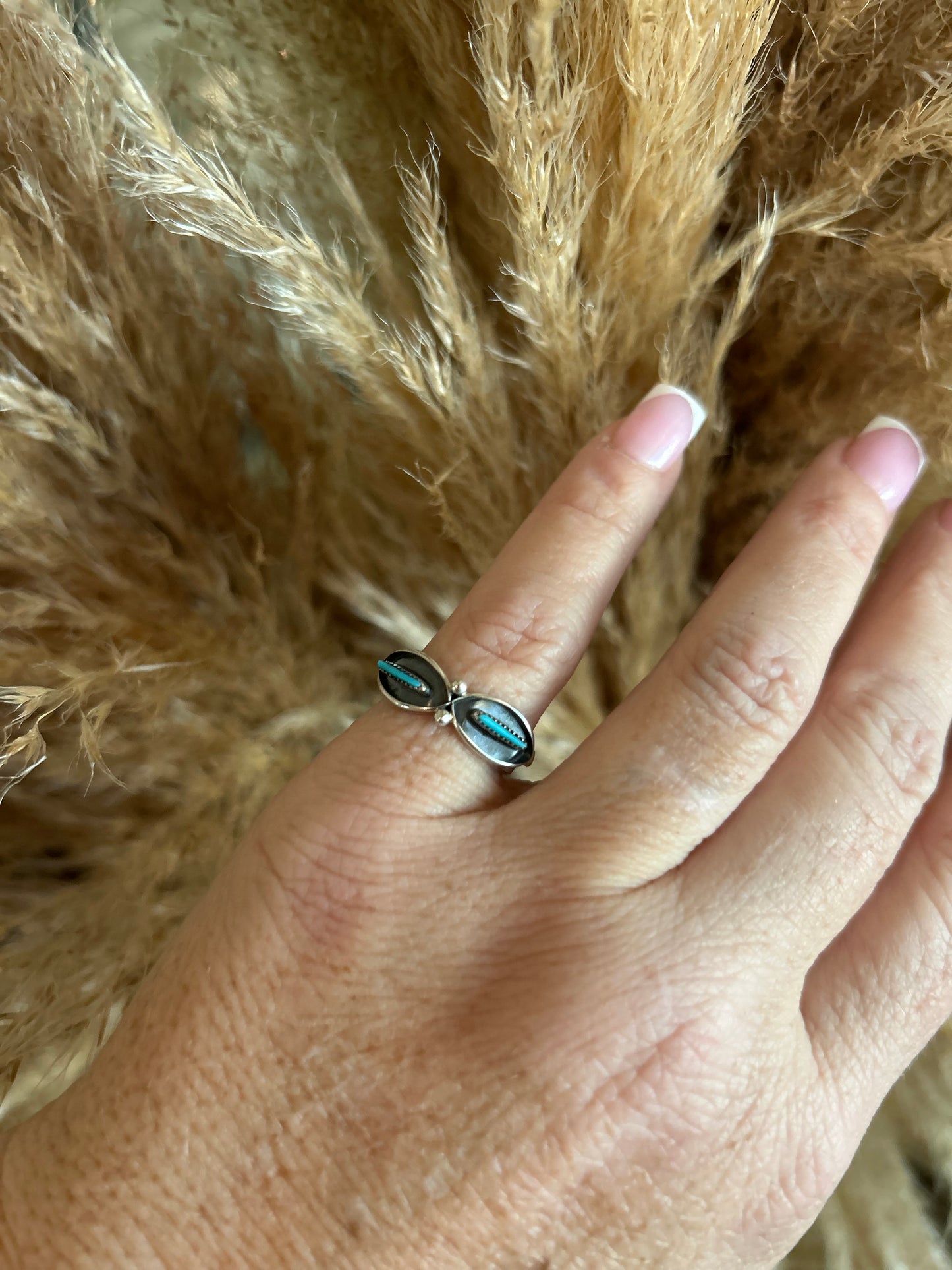 Vintage Zuni Ring by Fernando Othole size 5
