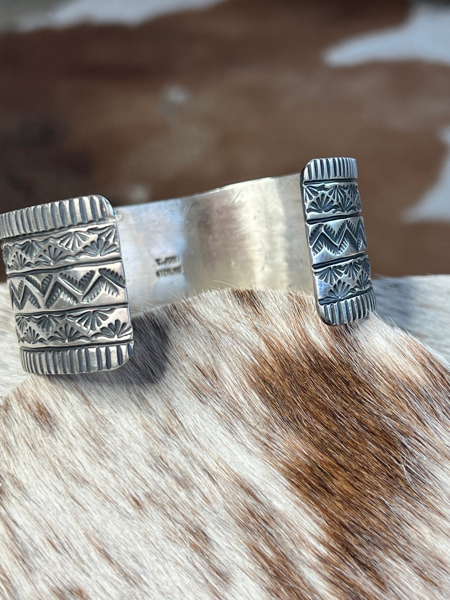 Authentic Royston Turquoise & Sterling Silver Bracelet by Tillie Jon