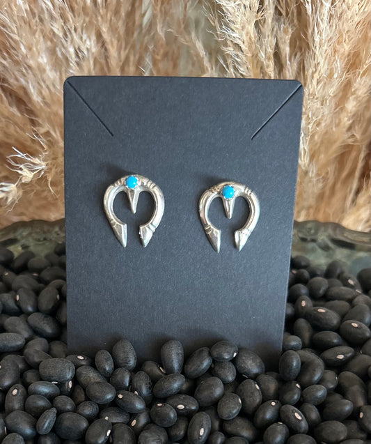 Sterling Silver Naja Studs by Shantel Bitsie