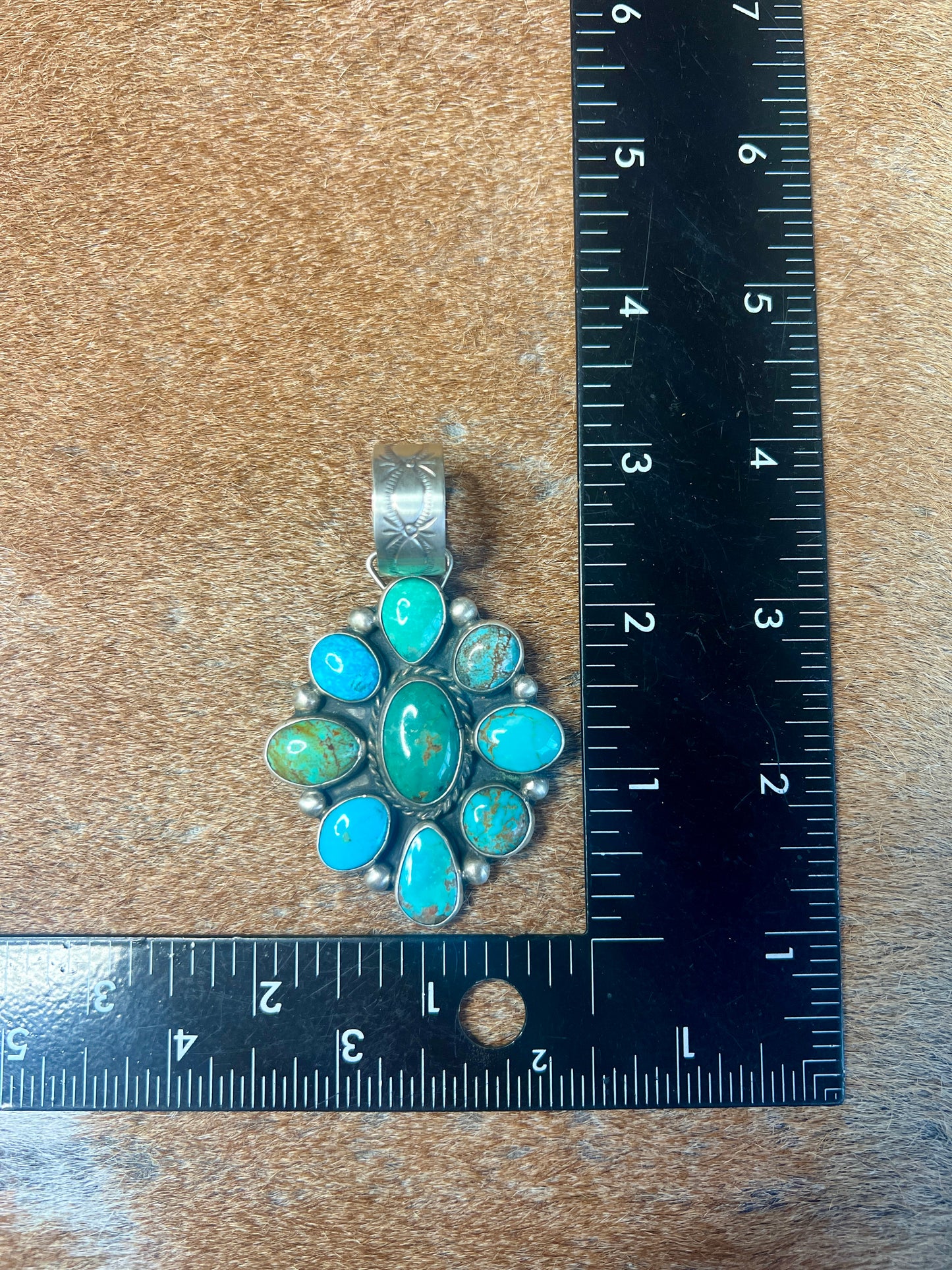 Geraldine James Large Cluster Pendant