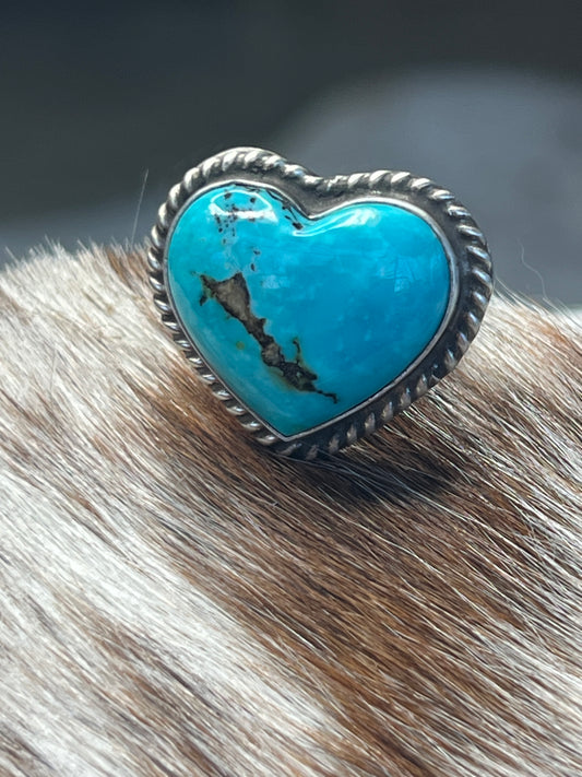 Authentic Big Heart Ring