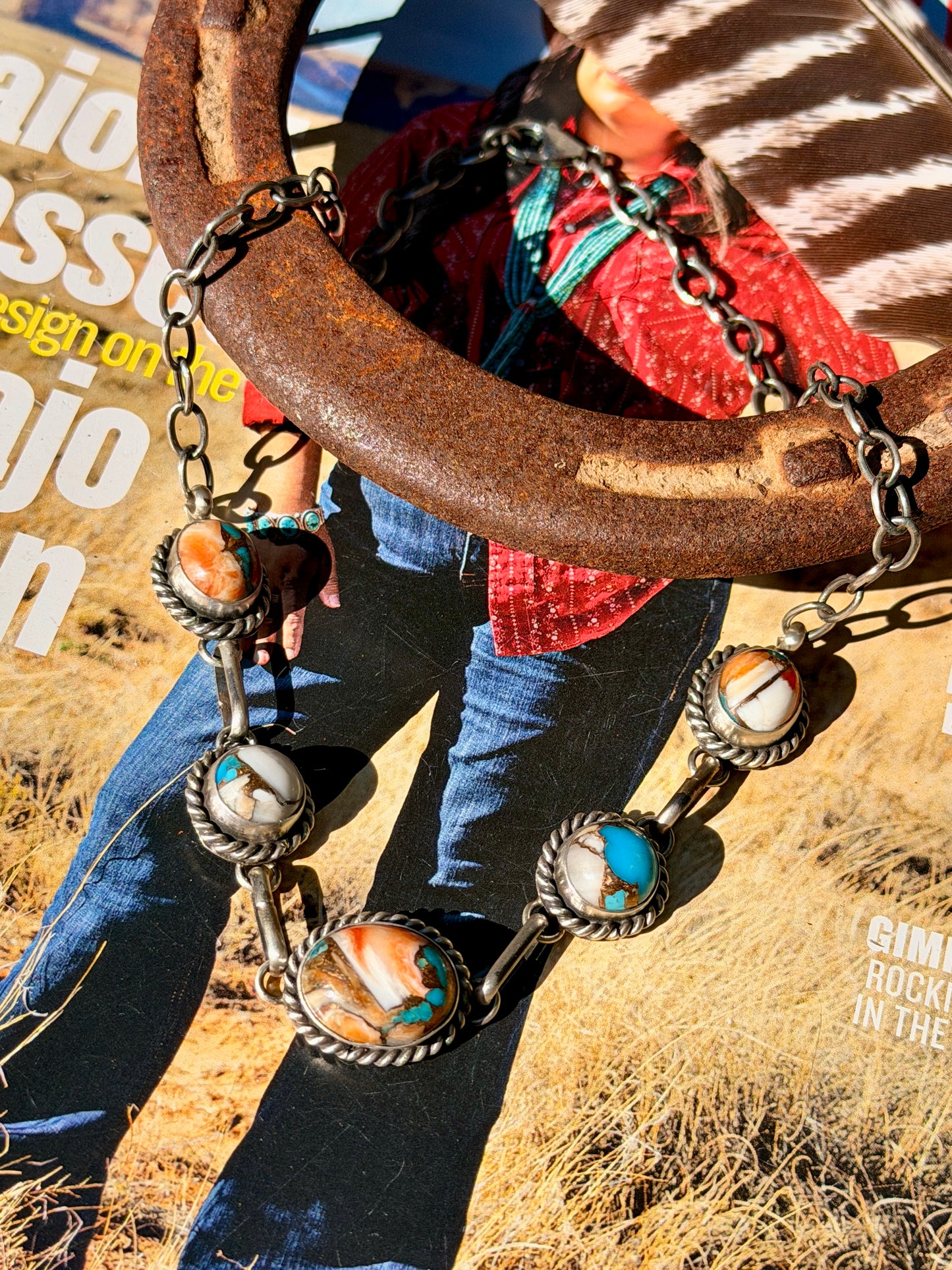 Native Made Choker by Augustine Largo
