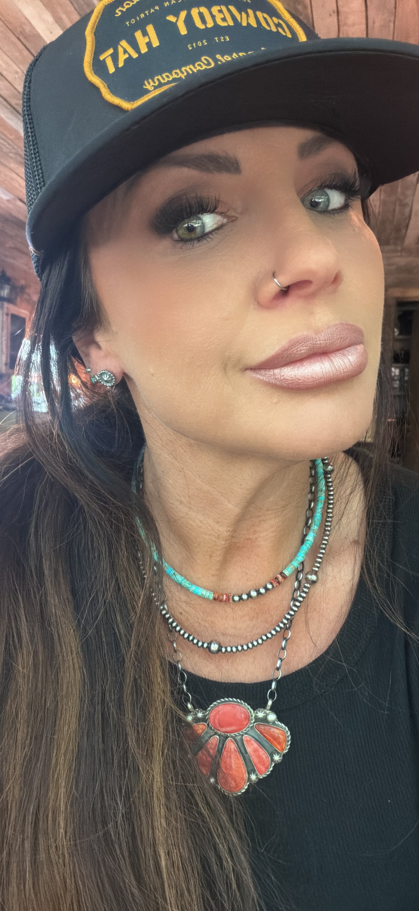 Native Made Sterling Silver Concho Studs