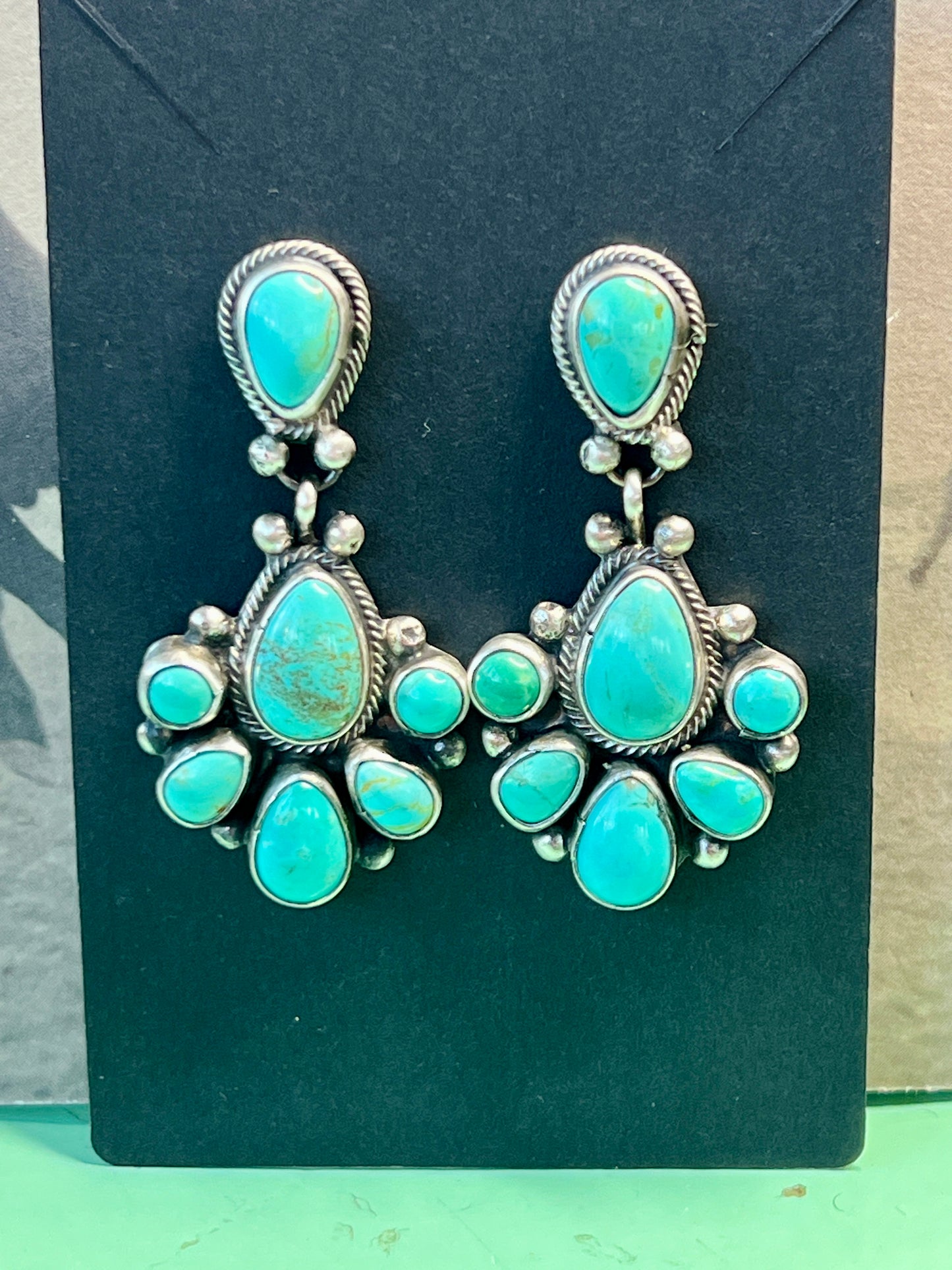 CARICO LAKE Half Cluster Earrings by Travis Jensen