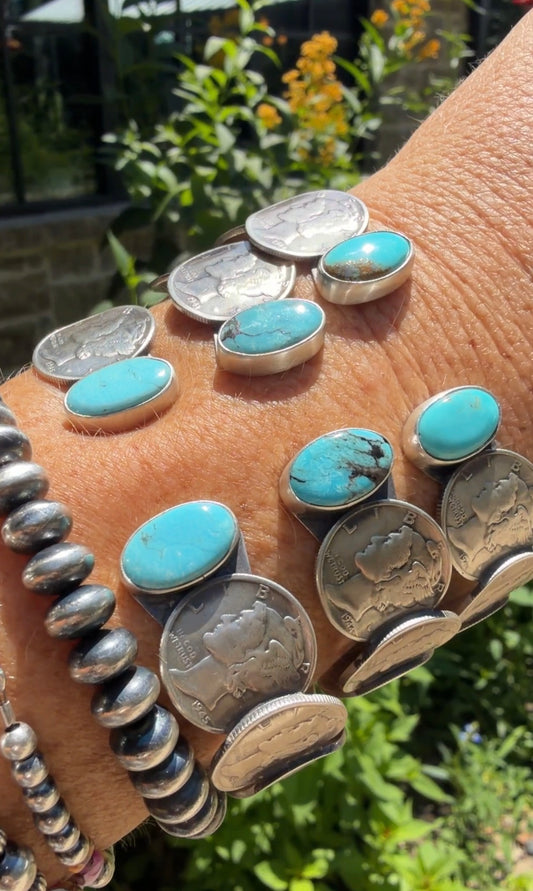 James McCabe Mercury Dime Coin Cuff