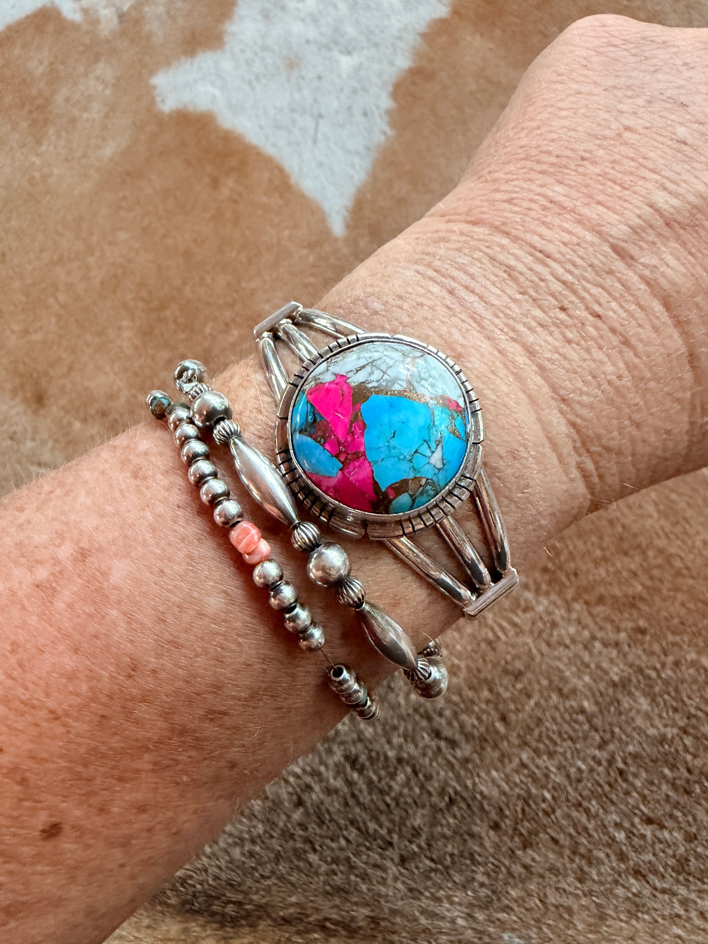 Cotton Candy Cuff
